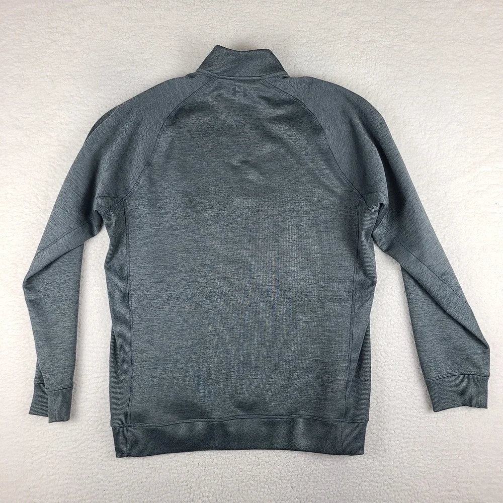 Under Armour Storm Sweater Mens XL Gray Heathered Loose Coldgear‎ Performance EC